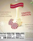 Lindt Lindor Holiday White Chocolate Peppermint Truffles: 19-Ounce Bag