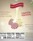Lindt Lindor Holiday White Chocolate Peppermint Truffles: 19-Ounce Bag