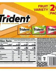 Trident Fruit Variety Sugar Free Gum: 20-Pack