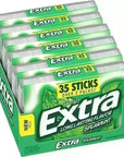Extra Spearmint Sugar Free Gum: 6-Piece Box