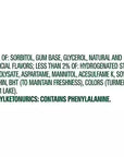 Extra Spearmint Sugar Free Gum: 6-Piece Box