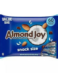 Almond Joy Coconut & Almond Snack Size Chocolate Bars: 60CT Bag