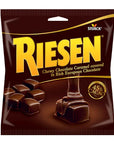 Riesen Chewy Chocolate Caramel Peg Bag: 12-Piece Case
