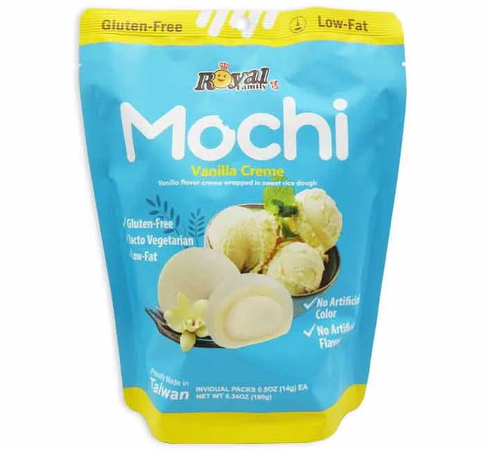Royal Mochi - Vanilla & Creme Peg Bag: 12-Piece Case – Candy Warehouse