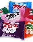 Assorted Zotz Sour Fizz Candy: 15-Pound Case