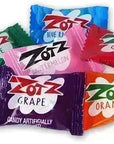 Assorted Zotz Sour Fizz Candy: 15-Pound Case