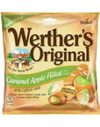 Werther's Original Caramel Apple Filled Hard Candy 2.65-Ounce Peg Bags: 12-Piece Case