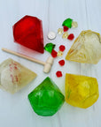 Pure Sugar Smash Diamond filled with 3D Gummy Diamonds. - Candy Warehouse
