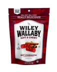 Wiley Wallaby Hot Cinnamon Licorice Bites Peg Bags: 12-Piece Case