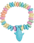 Shark Charm Candy Bracelets: 12-Piece Box