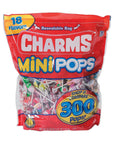 Charms Mini Pops Assorted Lollipops: 300-Piece Bag