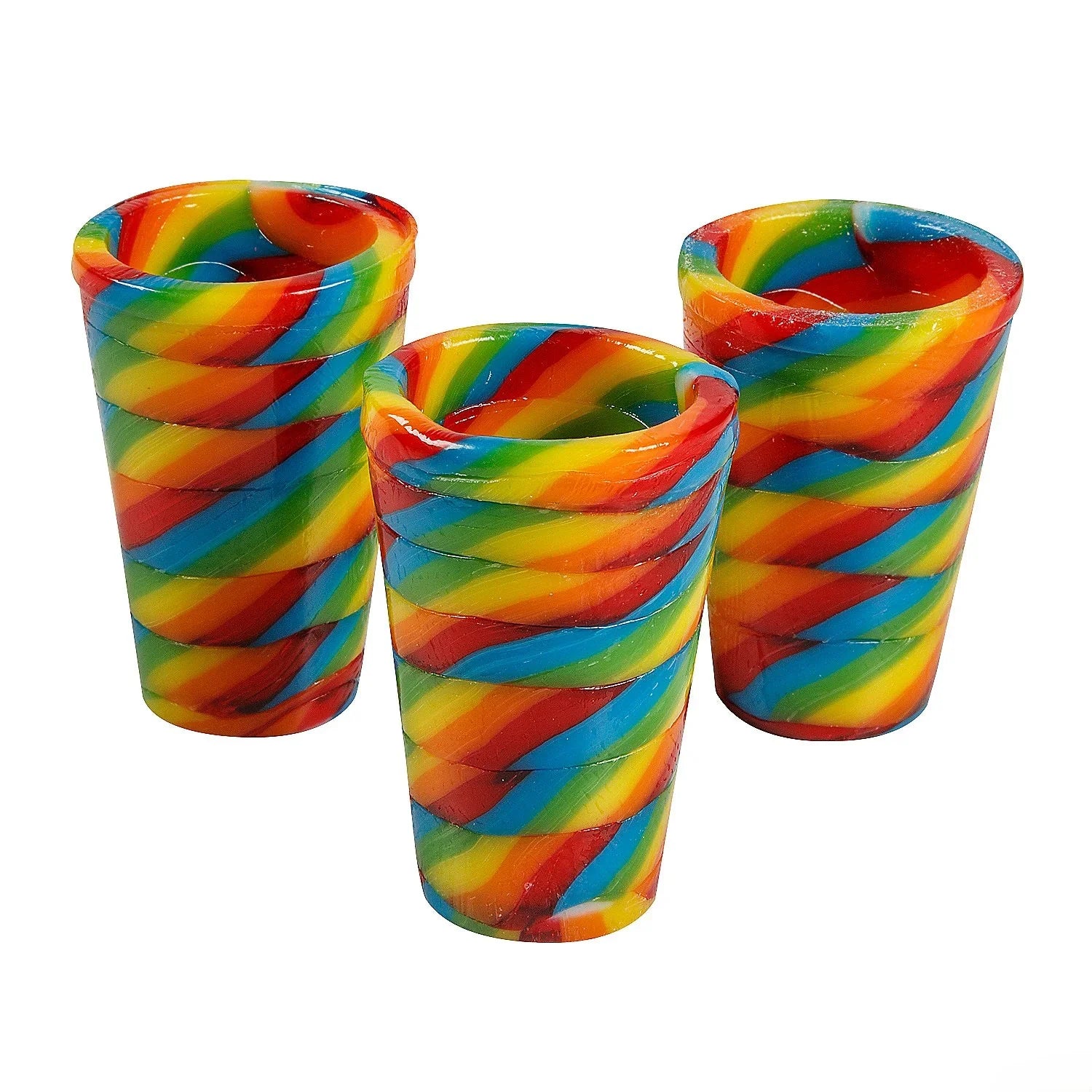 Rainbow Candy Shot Glass: 6-Piece Box – Candy Warehouse