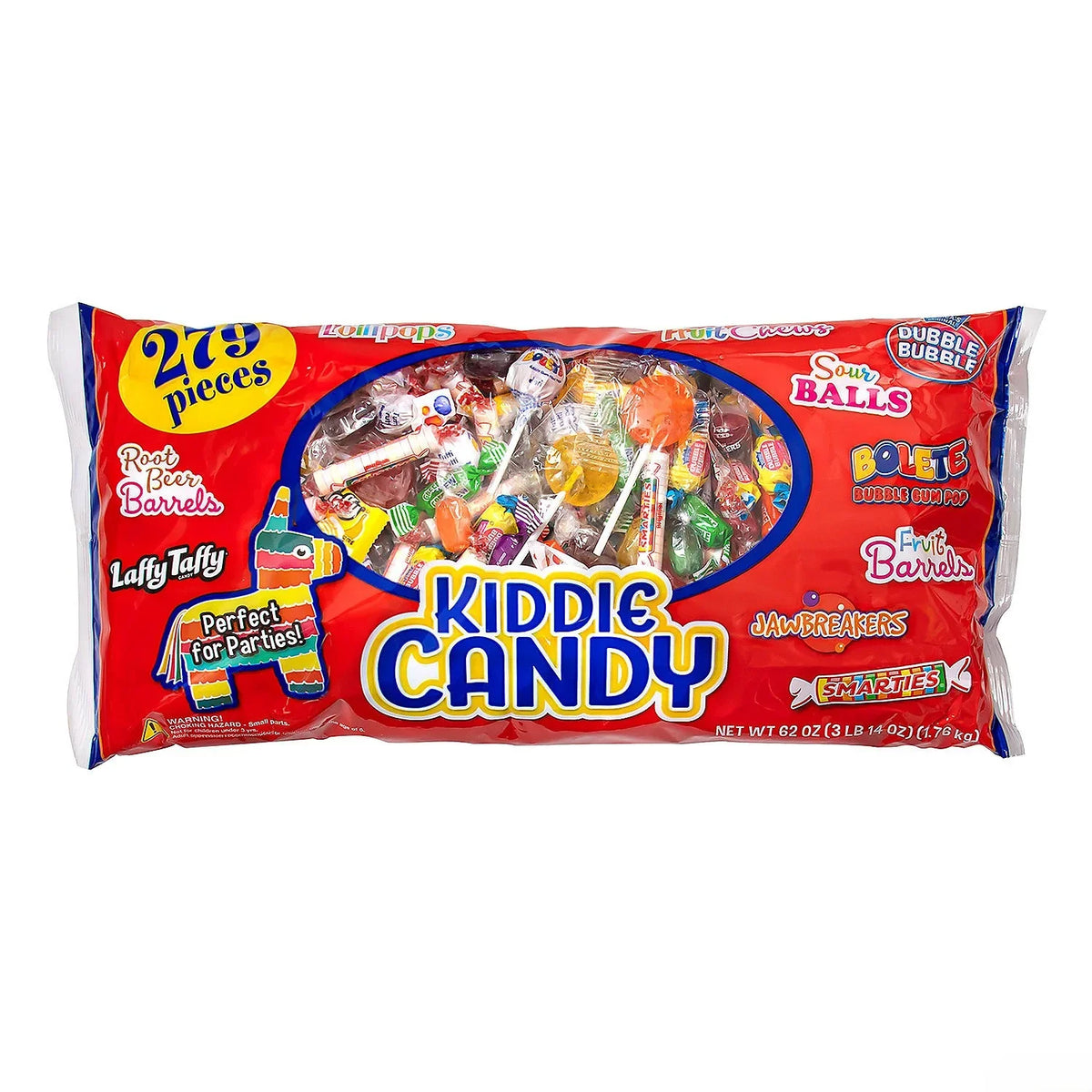 Kiddie Mix Candy Mix Assortment: 279-Piece Bag – Candy Warehouse