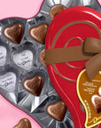 Dove Assorted Chocolates 18-Piece Valentine Heart Tin
