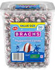 Brach's Sweet Stripes Soft Peppermints: 350-Piece Tub