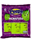 Peeps Marshmallow Halloween Candy Packs - Monsters: 12-Piece Case