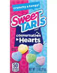 SweeTarts Candy Hearts 1.1-Ounce Packs: 8-Piece Box
