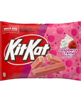 Valentine Raspberry Creme Kit Kat Minis Candy: 8.8-Ounce Bag - Candy Warehouse