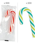 Mini Candy Cane Assortment: 600-Piece Case