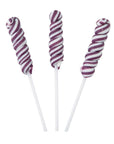 Mini Purple Twisty Pops - Grape: 24-Piece Bag