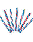 Patriotic Hard Candy Sticks: 80-Piece Box
