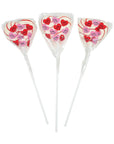 Heart Shaped Smiley Swirl Pops: 12-Piece Box