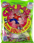 Cry Baby Extra Sour Gumballs Peg Bag: 12-Piece Case