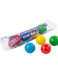 Dubble Bubble Assorted Gumballs Tubes: 36-Piece Box