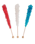Rock Candy Crystal Sticks - USA Colors Assortment: 12-Piece Box