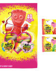 Valentine Sour Patch Kids Candy Treat Size Packs: 40-Piece Bag