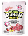 Sour Punch Chewy Candy Hearts: 9-Ounce Bag