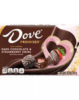 Dove Valentine's Dark Chocolate & Strawberry Swirl: 28-Piece Bag