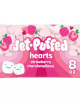 Jet-Puffed Strawberry Marshmallow Hearts: 8-Ounce Bag
