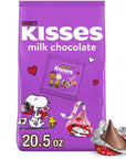 Hershey's Kisses Valentine's Day Milk Chocolate Snoopy & Friends Friendship Exchange: 32-Piece Bag