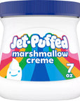 Jet-Puffed Marshmallow Creme: 7-Ounce Jar