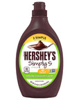 Hershey's 5 Simple Ingredients Chocolate Flavor Syrup: 21.8-Ounce Bottle