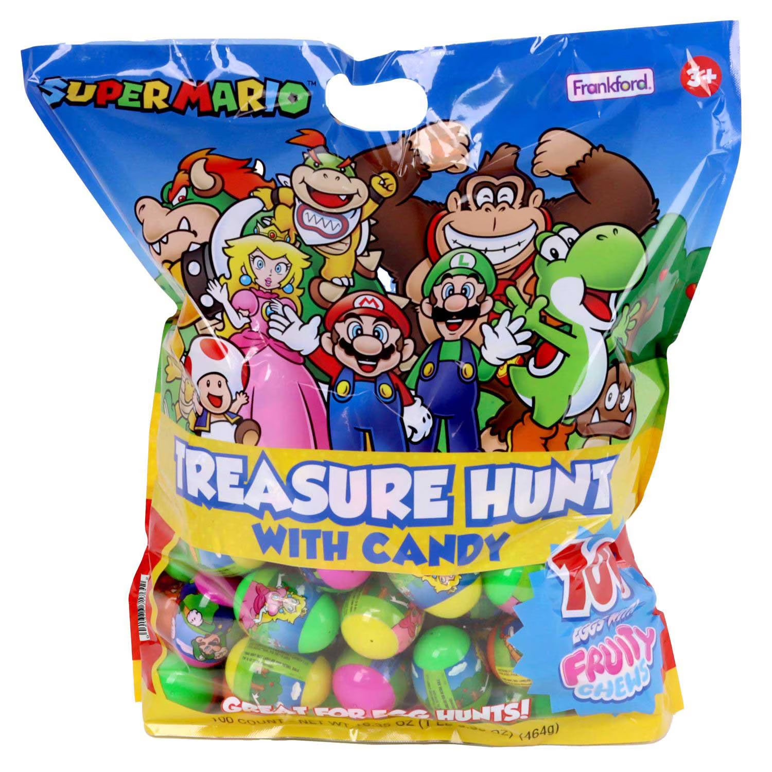 マリオ・アバチ [UN OEUF ET DES COQUES] メゾチント Super Mario Easter Plastic Eggs with Candy: 100-Piece Bag – Candy