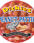 Dickies Peanut Pattie Bars: 24-Piece Display