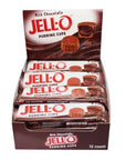 Jell-O Milk Chocolate Pudding Cups Candy: 12-Piece Box
