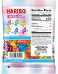 Haribo Unicorn Gummy Candy Peg Bag: 12-Piece Case