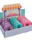Plush Smiling Donuts in Box: 12-Piece Display