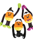 Long Arm Candy Corn Stuffed Plush: 12-Piece Bag