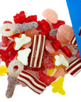 Sweetish Signature Sweet and Sour Swedish Candy Mix Bag: 12-Piece Case
