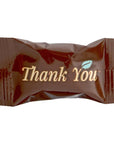 Thank You Wrapped Chocolate Butter Mint: 1000-Piece Case