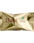 Thank You Gold Wrapped Chocolate Pastel Butter Mint: 1000-Piece Case