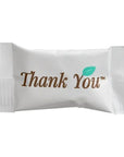 Thank You Wrapped Butter Mint Bulk: 1000-Piece Case