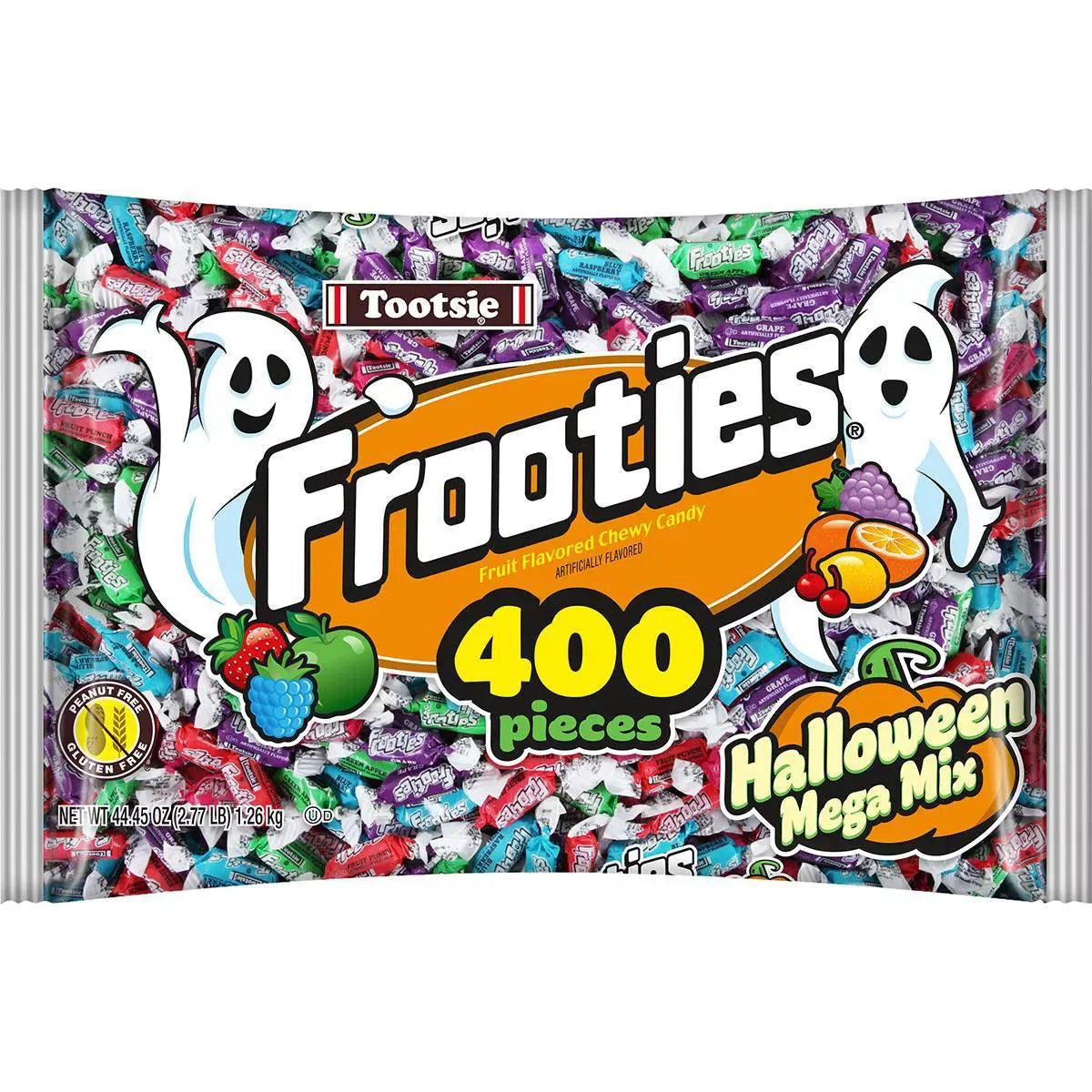 Halloween Tootsie Roll Frooties Mega Mix Candy: 400-Piece Bag, image size:1200x1200