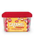 Goetze's Caramel Creams Bulls Eyes Candy: 100-Piece Tub