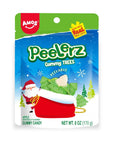 Amos Peelerz Peelable Gummy Christmas Trees: 12-Piece Case - Candy Warehouse
