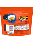 Reese's OREO Milk Chocolate and White Crème Peanut Butter Cups Candy : 9-Ounce Bag